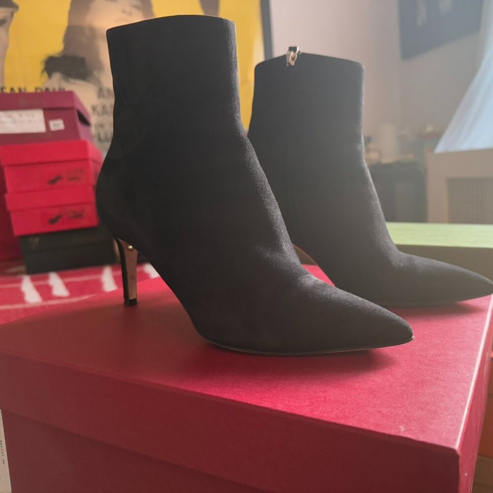 Salvatore Ferragamo Suede Ankle Boots